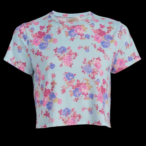 LoveShackFancy x Beach Riot Floral T-shirt - Picture 7 of 16